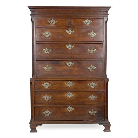 George III Mahogany Chest on Chest  69eaa