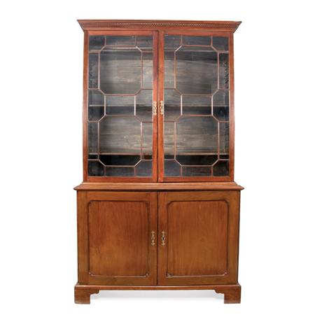 George III Mahogany Bookcase  69ec4