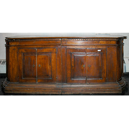 Continental Baroque Style Walnut