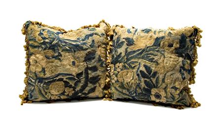 Pair of Flemish Tapestry Upholstered 69f1a