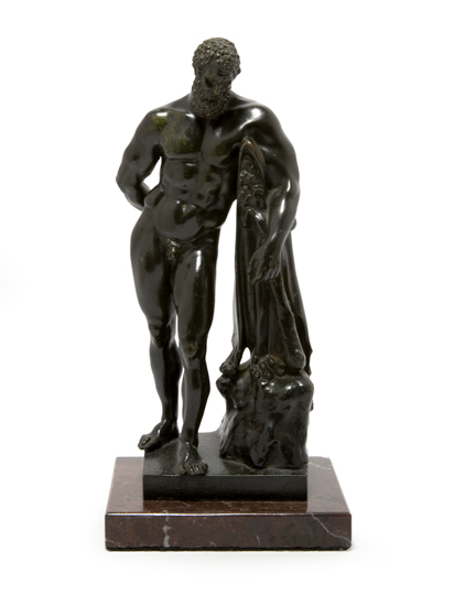 Italian Bronze Figure of Hercules
	