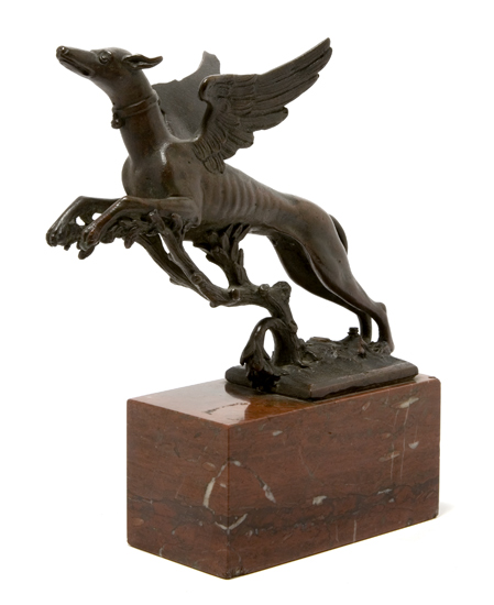 Italian Bronze Figure of a Winged