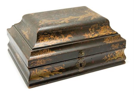 Louis XV Japanned Box
	  Estimate:$1,000-$1,500