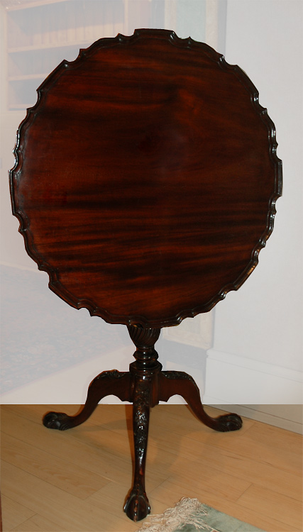 Georgian Style Mahogany Tilt Top 69b78