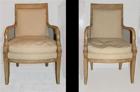 Pair of Empire Style Bleached Wood 69b80