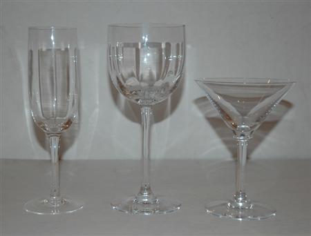 Collection of Baccarat Stemware  69bc7