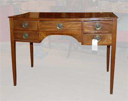George III Style Mahogany Desk  69bee