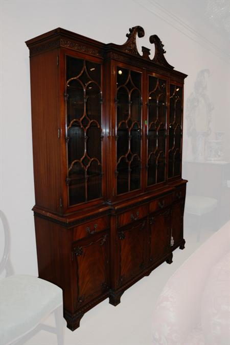 George III Style Mahogany Breakfront
	