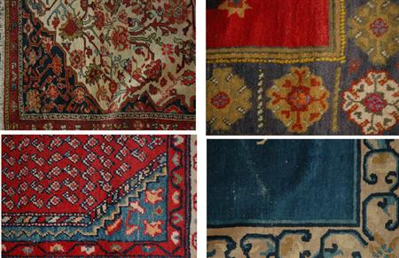 Group of Four Assorted Rugs
	  Estimate:$400-$600