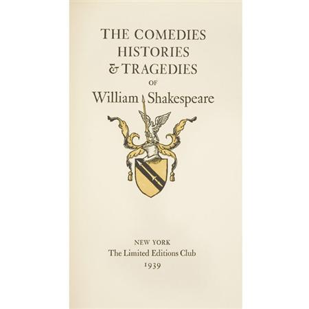 [LIMITED EDITIONS CLUB] SHAKESPEARE,