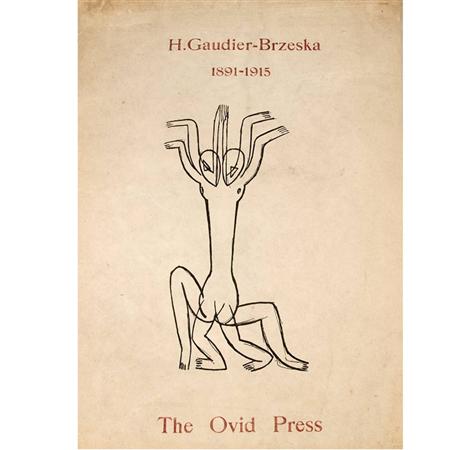  OVID PRESS H Gaudier Brzeska 6a124