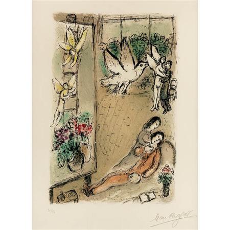 Marc Chagall THE BIRD IN THE STUDIO