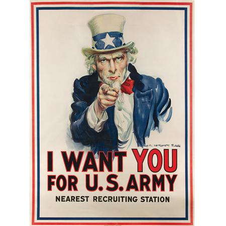 James Montgomery Flagg I WANT YOU 6a1bc