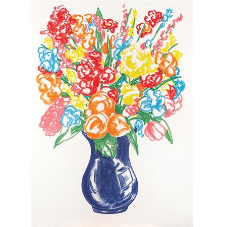 Jeff Koons UNTITLED Color lithograph
	