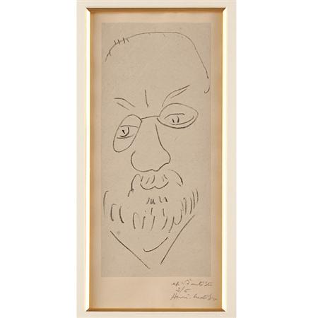 Henri Matisse AUTOPORTRAIT Lithograph  6a1d4