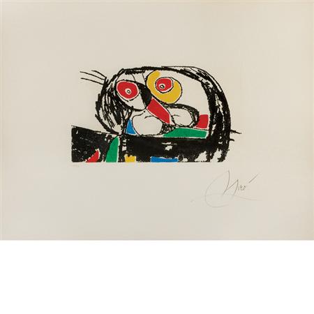 Joan Miro LE BOUSIER II (***) Color