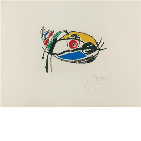 Joan Miro LE HANNETON II Color 6a1e0
