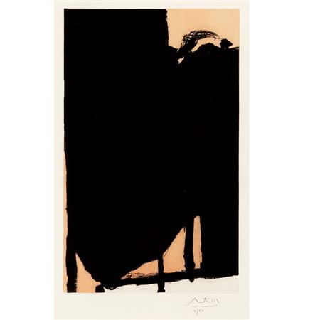 Robert Motherwell ELEGY FRAGMENT