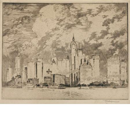 Joseph Pennell  THE UNBELIEVABLE CITY