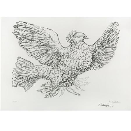 After Pablo Picasso [DOVE OF PEACE]