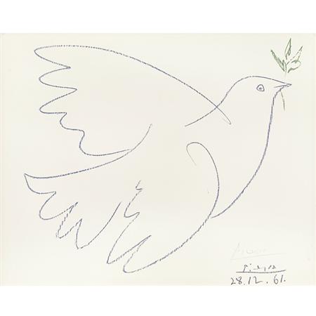 After Pablo Picasso DOVE OF PEACE 6a206