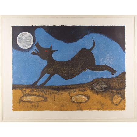 Rufino Tamayo PERRO LADRANDOLE 6a222