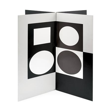 Victor Vasarely IMAGE-MIROIR Screenprint