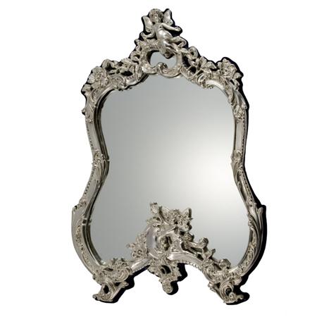 English Rococo Style Silver Dressing