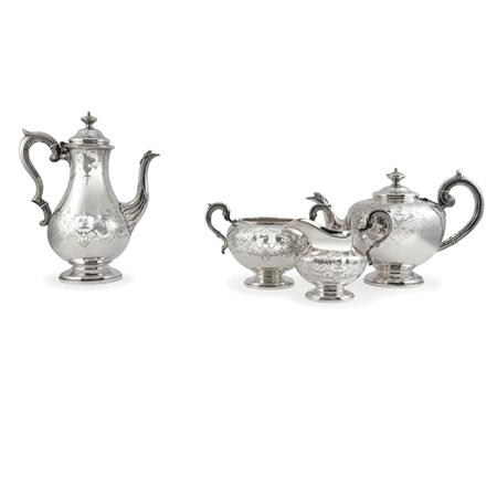 Victorian Silver Coffee and Tea Service
	