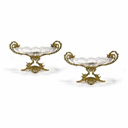 Pair of Gilt Bronze and Cut Glass 6a2e7