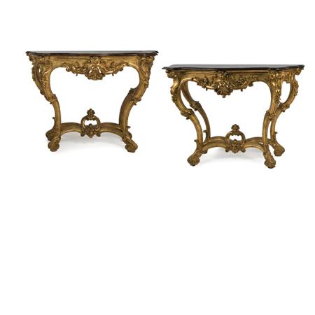 Pair of Louis XV Style Parcel Gold 6a2e8