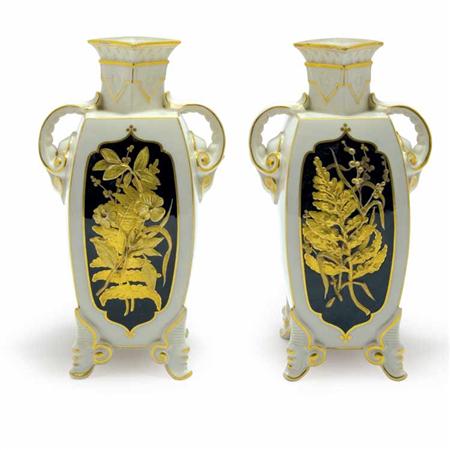 Pair of Royal Worcester Pate Sur 6a2fa