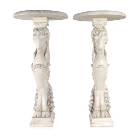 Pair of Neoclassical Style Carved