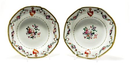 Pair of Chinese Export Porcelain