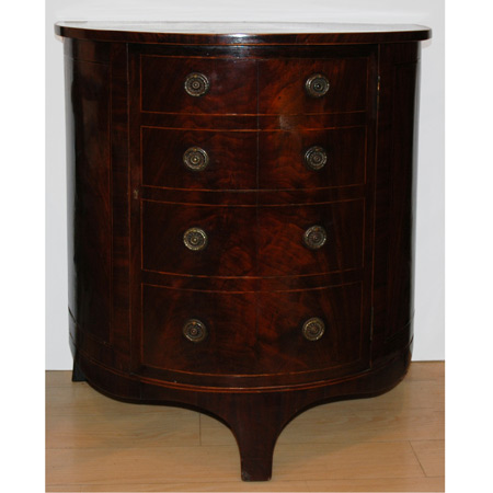 Late George III Mahogany Side Cabinet
	