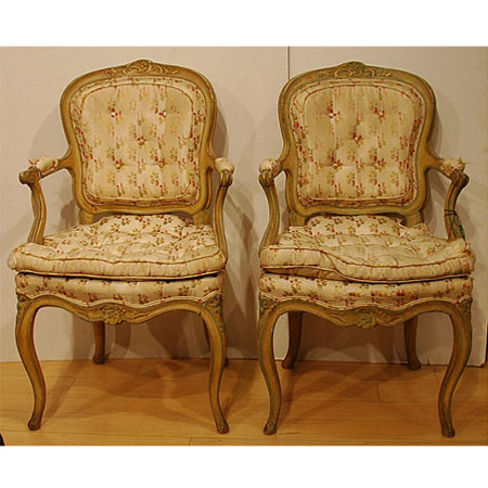 Set of Four Continental Rococo