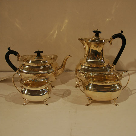 George V Silver Tea and Coffee