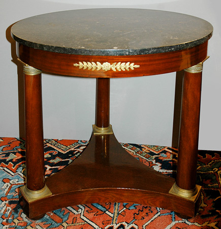 Empire Gilt Bronze Mounted Mahogany 69fdb