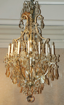 Louis XV Style Silvered Metal and 69fe5