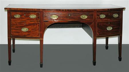 George III Inlaid Mahogany Sideboard  69ff8