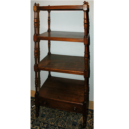 George IV Mahogany Etagere
	  Estimate:$600-$800