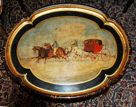 Victorian Papier Mache Tray  6a02a