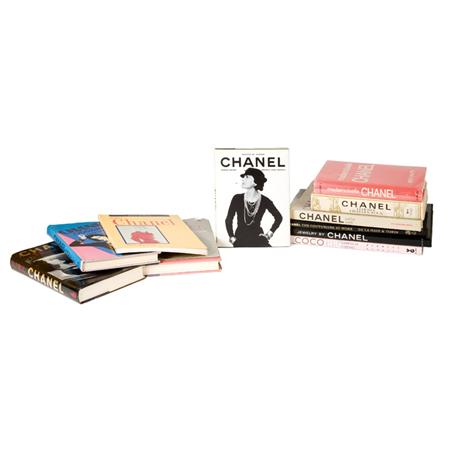 Group of Eleven Books About Chanel  6a4f8