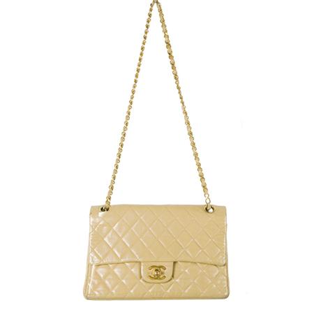 Chanel Camel Quilted Leather 2/55