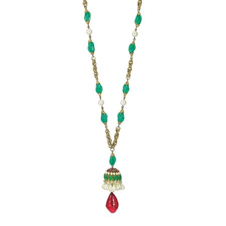 Raj Style Tassel Necklace
	  Estimate:$100-$150