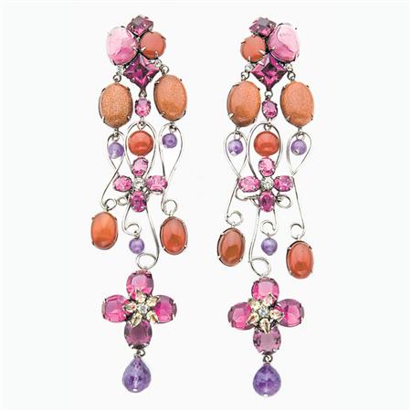 Iradj Moini Shoulder Duster Earrings
	