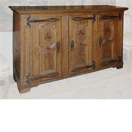 Continental Baroque Oak Cabinet  6a673