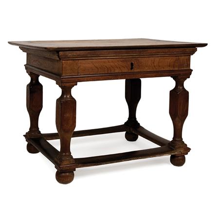 Continental Baroque Style Oak Center 6a68f