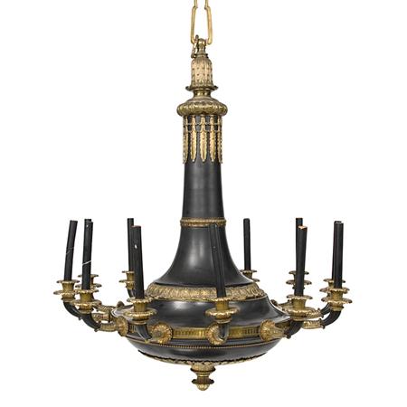 Regency Style Gilt and Patinated Metal 6a6dc