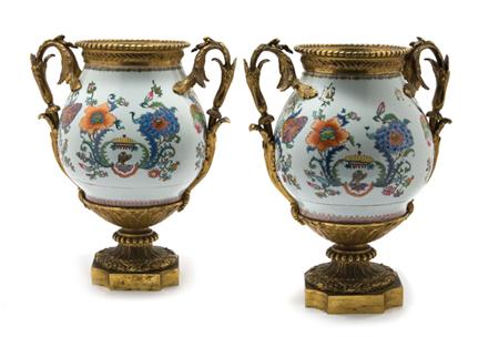 Pair of Louis XVI Style Gilt Bronze 6a6fc